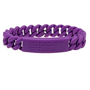 Marc by Marc Jacobs Purple Bracelet